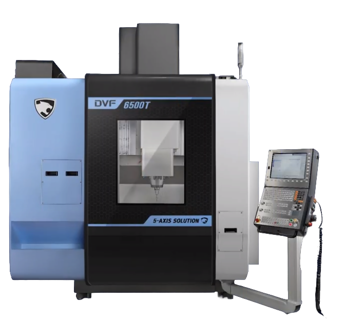 5-осевой фрезерный обрабатывающий центр ЧПУ DVF6500T, DOOSAN, Корея