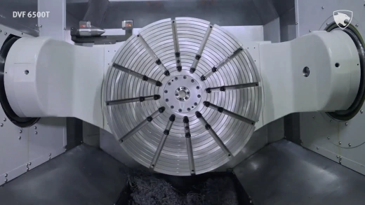 5-осевой фрезерный обрабатывающий центр ЧПУ DVF6500T, DOOSAN, Корея