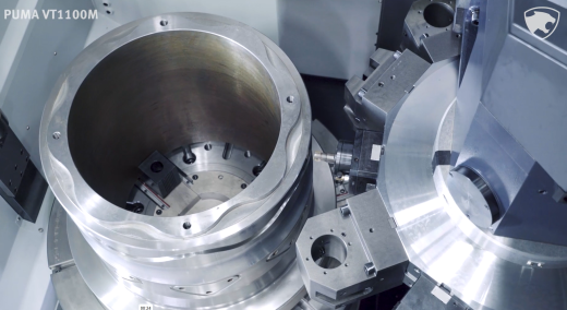 Вертикальный токарно-фрезерный станок ЧПУ VT1100M, Doosan, Китай