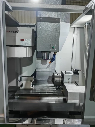 Вертикально-фрезерный обрабатывающий центр ЧПУ VMC650, DRC, Китай