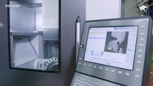 5-осевой фрезерный обрабатывающий центр ЧПУ DVF6500, DOOSAN, Корея