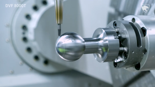 5-осевой фрезерный обрабатывающий центр ЧПУ DVF8000T, DOOSAN, Корея