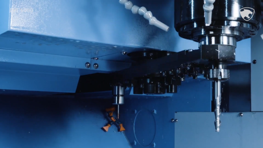 5-осевой фрезерный обрабатывающий центр ЧПУ DVF5000, DOOSAN, Корея