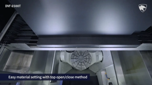 5-осевой фрезерный обрабатывающий центр ЧПУ DVF6500T, DOOSAN, Корея