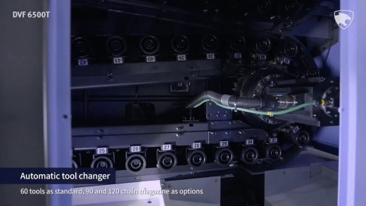 5-осевой фрезерный обрабатывающий центр ЧПУ DVF6500T, DOOSAN, Корея