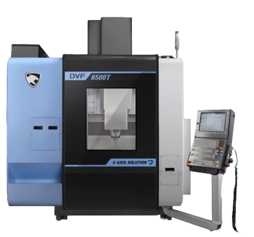 5-осевой фрезерный обрабатывающий центр ЧПУ DVF6500T, DOOSAN, Корея