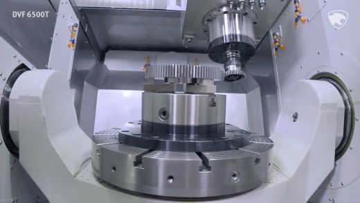 5-осевой фрезерный обрабатывающий центр ЧПУ DVF6500T, DOOSAN, Корея