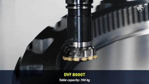 5-осевой фрезерный обрабатывающий центр ЧПУ DVF8000T, DOOSAN, Корея