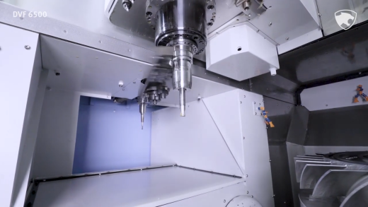 5-осевой фрезерный обрабатывающий центр ЧПУ DVF6500, DOOSAN, Корея