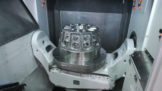 5-осевой фрезерный обрабатывающий центр ЧПУ DVF6500, DOOSAN, Корея