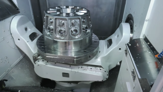 5-осевой фрезерный обрабатывающий центр ЧПУ DVF8000T, DOOSAN, Корея