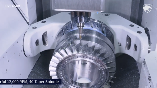 5-осевой фрезерный обрабатывающий центр ЧПУ DVF6500, DOOSAN, Корея