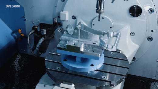 5-осевой фрезерный обрабатывающий центр ЧПУ DVF5000, DOOSAN, Корея